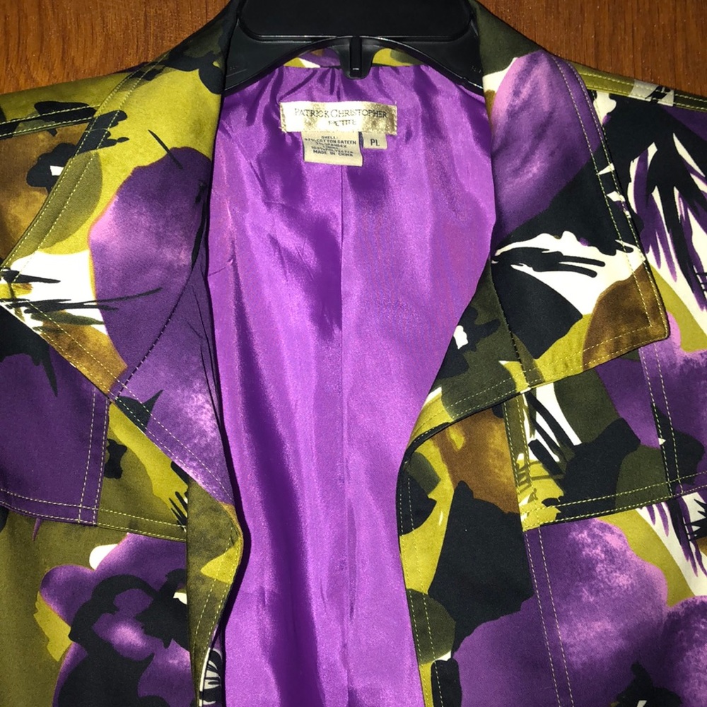 Patrick Christopher Women’s Petite Floral Jacket